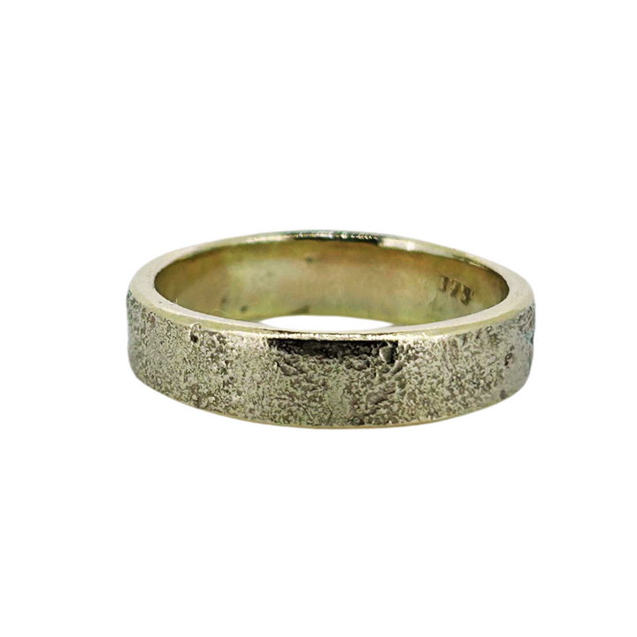 GOLD MOLTON ASHES BAND RING