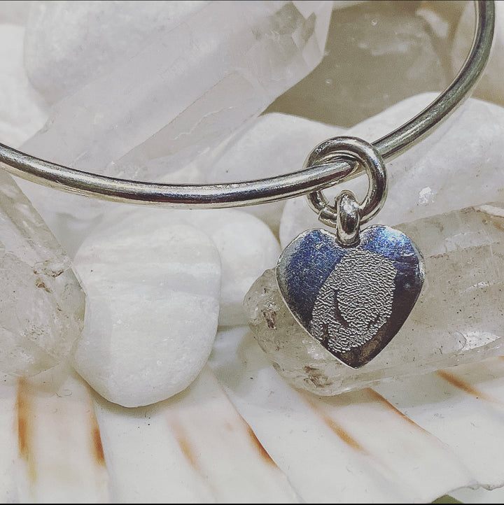 PRINT SWEETHEART BANGLE