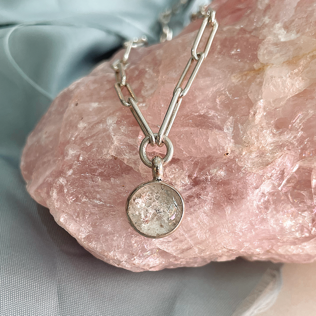 ASHES IN GLASS TRACE CHAIN NECKLACES