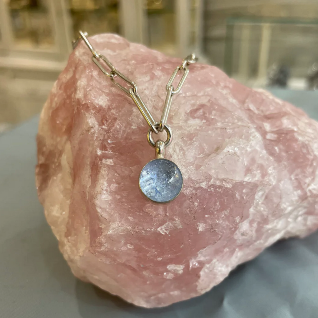 ASHES IN GLASS TRACE CHAIN BRACELETS